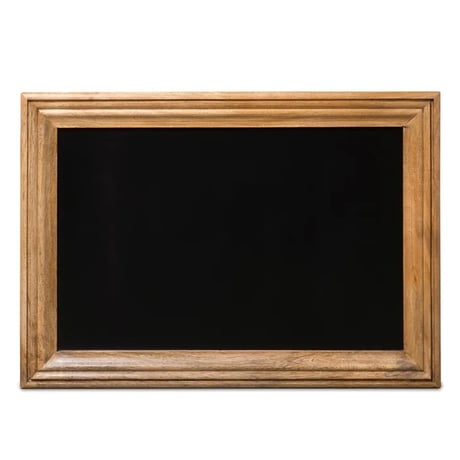 BLACK BOARD / マグネットもくっつくのでショップのメニューボードに抜群のウォールデコボード / Sサイズ