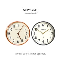 NEWGATE  Master edwards /  マスターエドワーズ  /  φ300 × D70mm 掛け時計 / シンプルモダン / 白い壁にもシンプルに映える 掛け時計