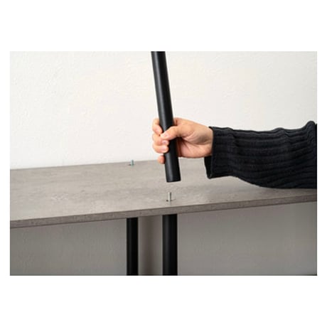 ROUND OPEN SHELF 02 / WHITE , BLACK / リビング /シェルフ/ オープンラック / サイズ : W155×D38×H45.5cm