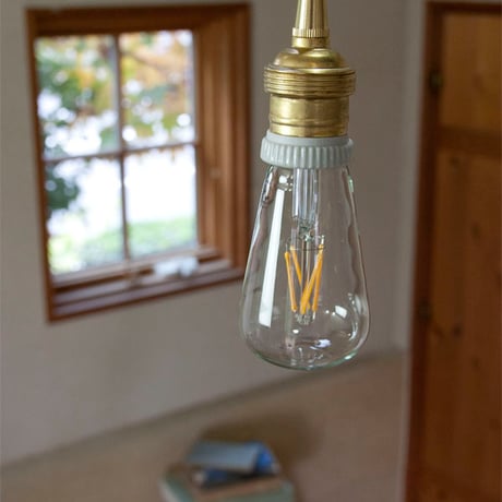 E26 / AXCIS BRASS PENDANT / 真鍮ペンダント灯具 バルブ / 30cm , 60cm , 100cm / シーリングカバー無し