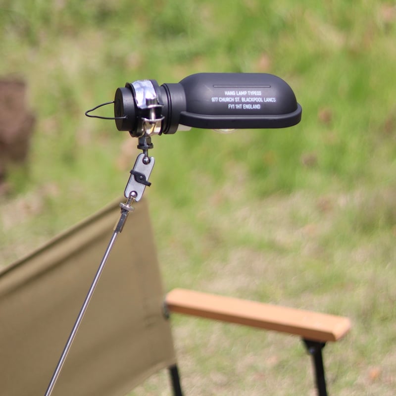 USB充電式のLEDランプをデスクランプとして使えるランプ / POST