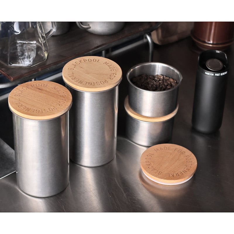 GRACE CANISTER / 丈夫で錆びにくいステンレスキャニスター GRACE CANISTER / 丈夫で錆びにくいステンレスキャニスター