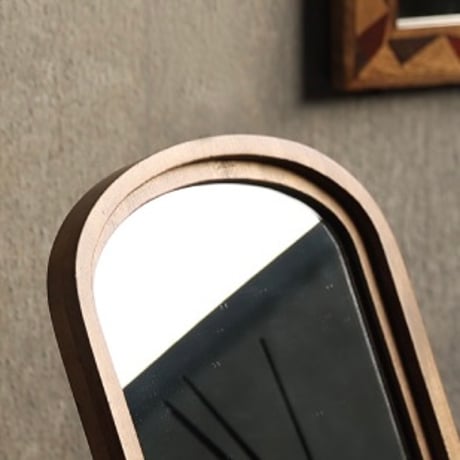 WOODEN FRAME MIRROR / 枠の個性が空間も引き立たせるアートフレーム