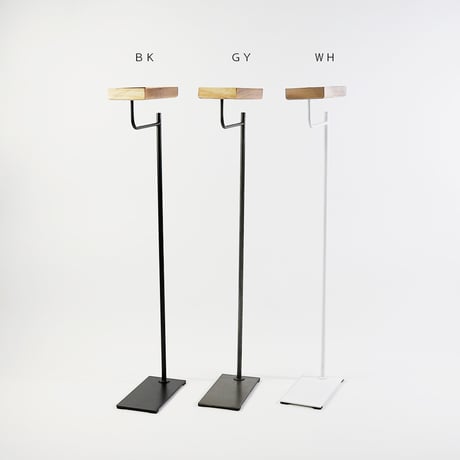 IRON × WOOD UMBRELLA STAND with TRAY / WHITE , BLACK / アンブレラスタンド / 傘立て