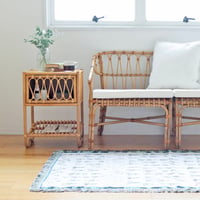 RATTAN SIDE CABINET /  キャビネット / サイドテーブル / ラタンの温もりを感じるナチュラルなサイドキャビネット