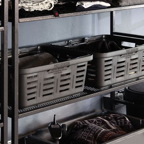 LIGHT-WEIGHT IRON MESH SHELF / ライトウェイトアイアンメッシュシェルフ 5TIERED / 5段シェルフ / インダストリアル