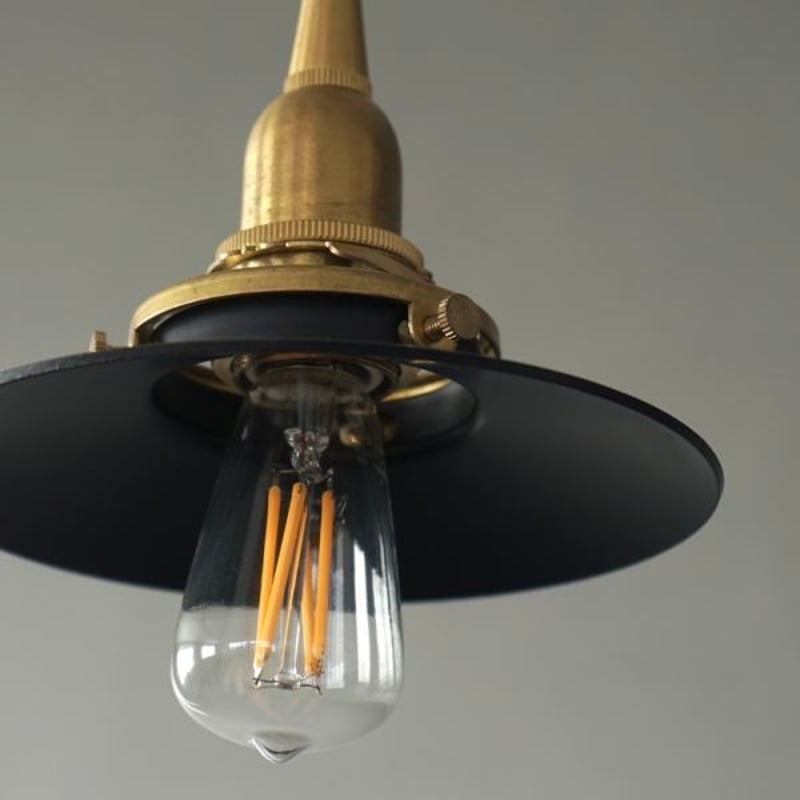 FILM ペンダントライト Iron mini A pendant lamp IRON MINI SHADE + BRASS PENDANT LIGHT 100cm / シ