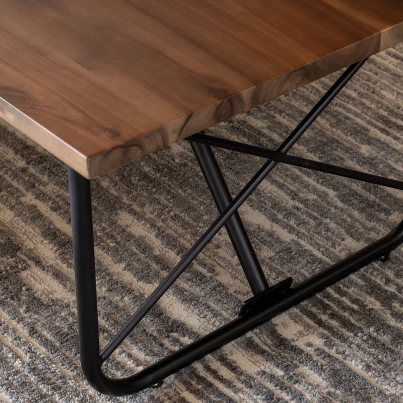 WOOD × IRON / カフェテーブル / 無垢材 ローテーブル WOOD × IRON / カフェテーブル / 無垢材 ローテーブル
