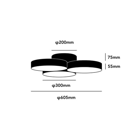 PHANTOM 6000 LED-CEILING LAMP 〜14畳 / 美しさが空間をデザインする照明器具 / 天井照明 / リモコン操作 / シーリングライト /  アートワークスタジオ