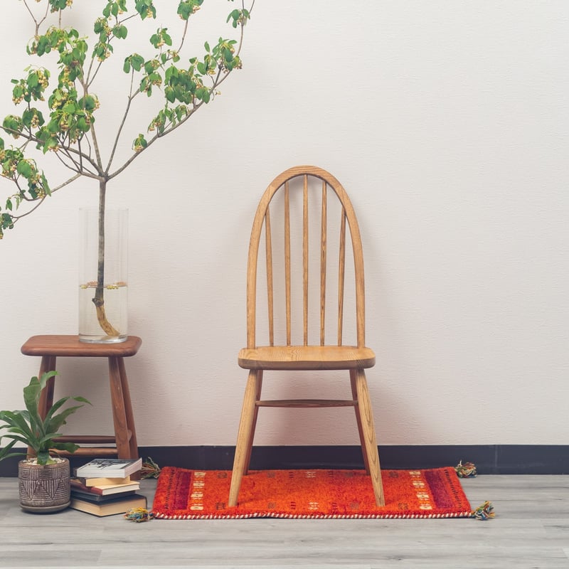 無垢材のハイバックチェア / TYPE C , タイプD / ダイニングチェア