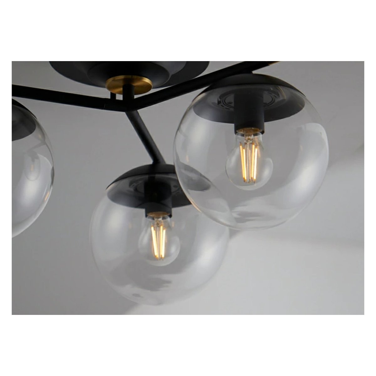 【新品未使用】　ブリス3 シーリングランプ　クリア　LED電球付属モデル Bliss 3-ceiling lamp / ブリス 3 シーリングランプ/ 3灯 クリア ,