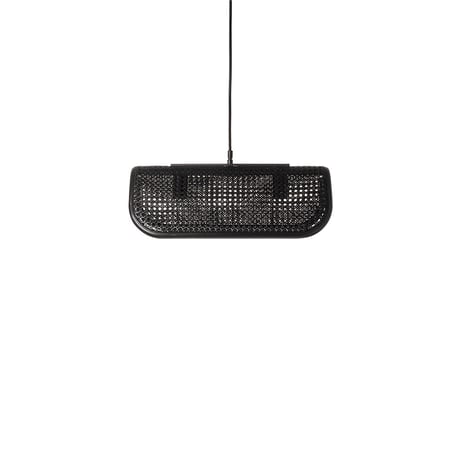 BRID RATTAN PENDANT LAMP 02 / 2BULB / ナチュラル , ブラック / 電球付き /ラタン素材 / ペンダント照明