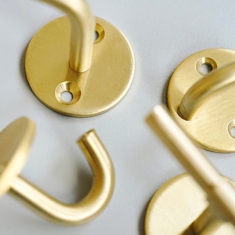Ceiling Hook / IRON BLACK , BRASS / シーリングフック / 2個入り