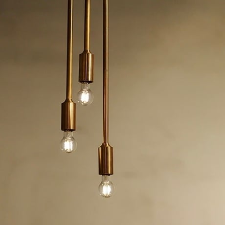 Barcelona - pendant 3 / バルセロナペンダント3灯 / 25W E17 / シャンデリア / LED対応  / BLACK（スチール） , BRASS（真鍮） / 照明 ライト