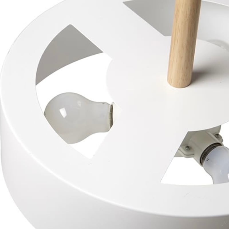 unico OLIKA LAMP 3BULB PENDANT　ホワイト Olika LAMP 3BULB PENDANT / E26 / 60W 普通白熱球 (WH