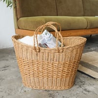 RATTAN MAGAZINE RACK / ラタンマガジンラック / 約W480×D27