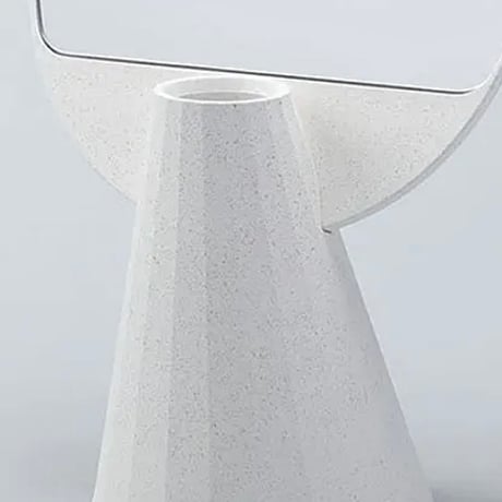 SOEM Mirror & vase / White / ミラーときどきフラワーベース / スタンドミラー / 高品質 銀引きミラー