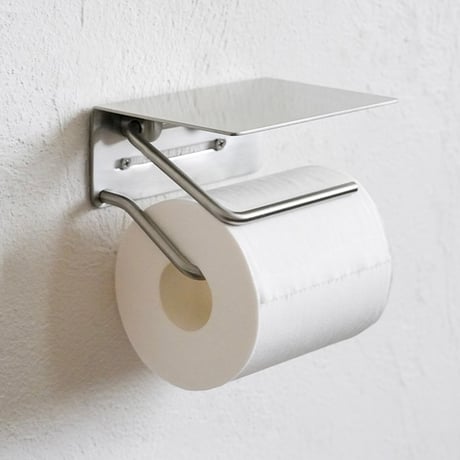 STAINLESS toilet "PAPER HOLDER / PUT スタイリッシュハウスパーツシリーズ / シングルペーパーホルダー