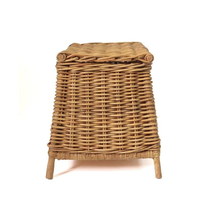 ラタンスタンドバスケット / アラログ スタンドストレージ / リビング