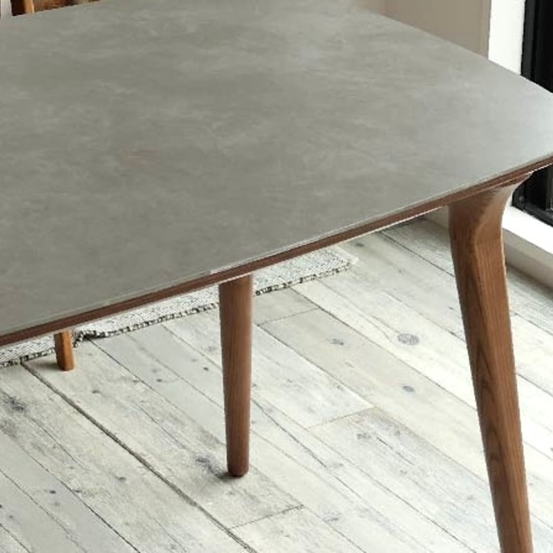 傷に強いセラミック+天然木が美しい / Ceramic dining table 傷に強いセラミック+天然木が美しい / Ceramic dining table