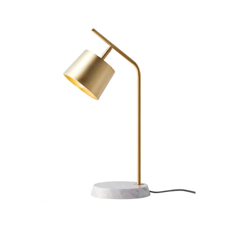 PANAMA - DESK LAMP / デスクランプ / E17 40W / タッチスイッチ 3段階点灯切替 / 真鍮 大理石 ※LED電球付