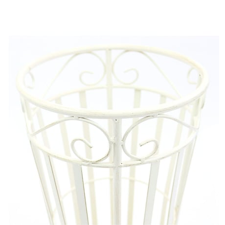 SALON DE  JARDIN / umbrella stand / 傘立て / アンティークホワイト /  アンブレラスタンド / round , square