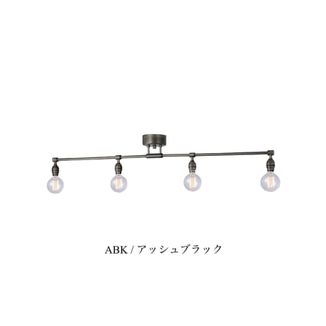 ARTWORK STUDIO / Laiton 4-ceiling light / シーリングライト / 天井照明 / 電球なし / アッシュブラック , ゴールド