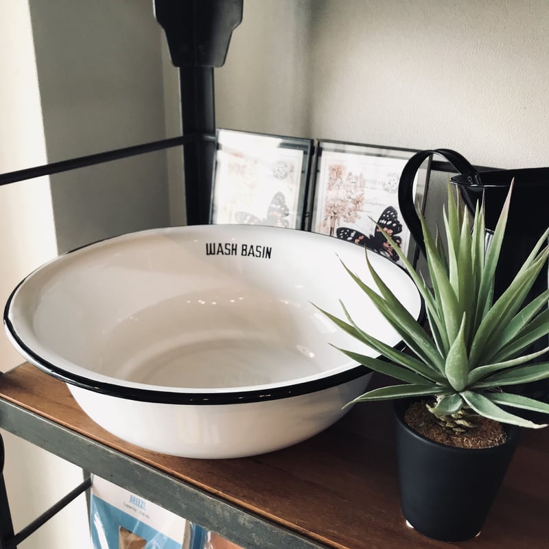 琺瑯 ウォッシュボウル 洗面スタンドセット