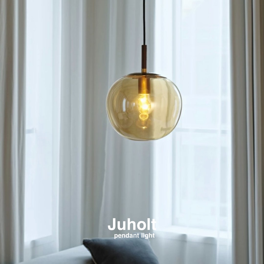 Juholt pendant light 01 / white / モダンなムードが漂うデザイ