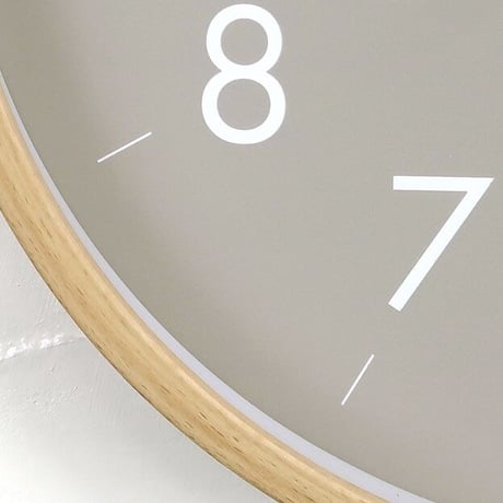 WOOD WALL CLOCK / CAMPAS / Lサイズ / 掛け時計 / ナチュラルスタイリング 北欧インテリア