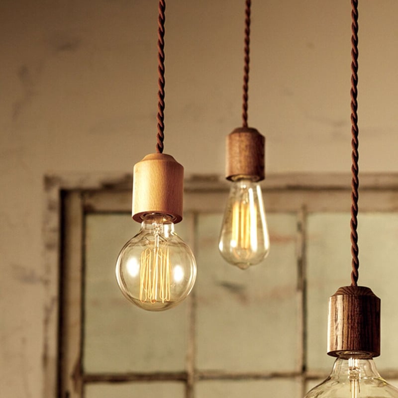 JUPITER - PENDANT LIGHT / ウッドソケットにミニマルで JUPITER - PENDANT LIGHT / ウッドソケットにミニマルで
