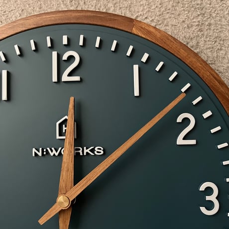 Ekolu wall clock" / エコル ウォールクロック / 掛け時計  北欧 ミッドセンチュリー  サイズ / Φ30×D3cm 1.0kg