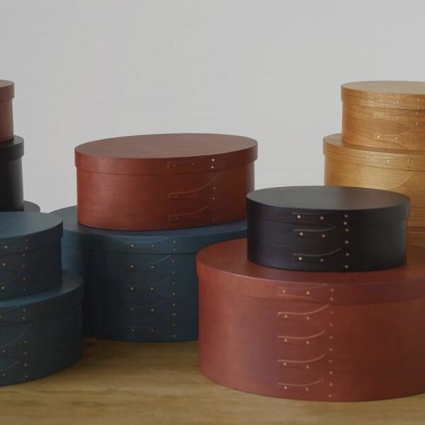 AXCIS シェーカーオーバルボックス / 素材 チェリー材 / ナチュラル