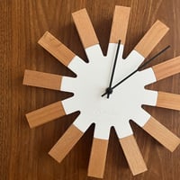 wielko wall clock / ウォールクロック / white , black / 掛け時計 壁掛け時計ヴィエルコ