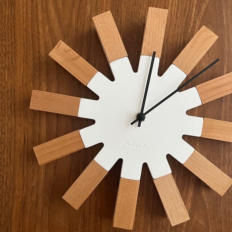 wielko wall clock / ウォールクロック / white , black / 掛け時計 壁掛け時計ヴィエルコ