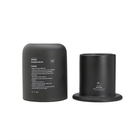 ANAheim Porcelain Ash-Pot "Black" ANAheim / アナハイム ポーセリン アッシュポット / ブラック / 磁器製の電子タバコ用灰皿
