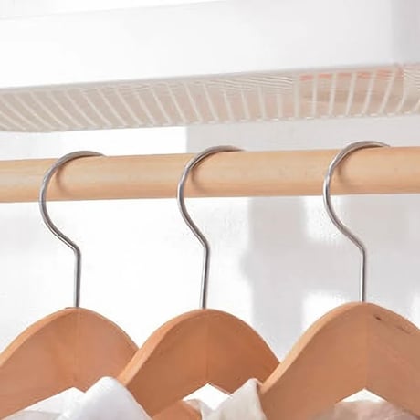 HANGER + WAGON RACK / 北欧テイストの細部まで優しい丸いデザインのハンガー収納 / 北欧ナチュラル