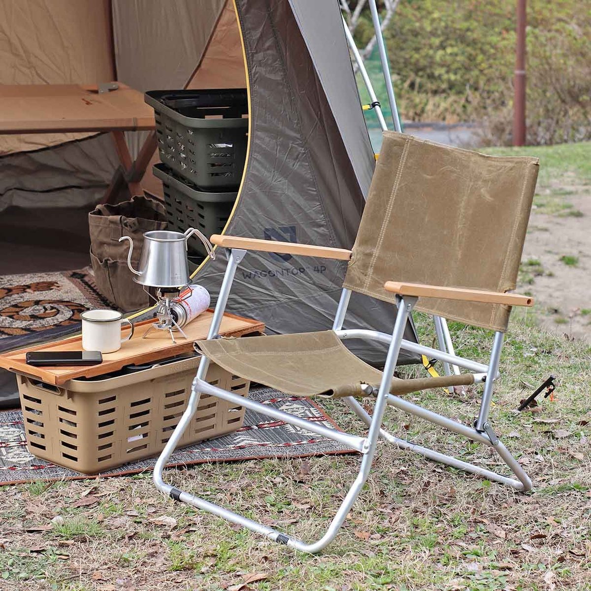 ROVER CHAIR ローバーチェア RECLINING LOW ROVER CHAIR/BLACKリクライニングローバーチェア