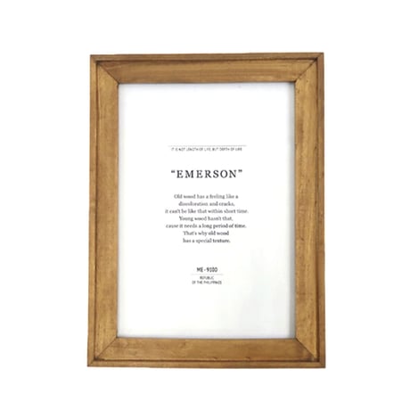 PINE WOOD FRAME / Lサイズ A4 / オールドウッドフレームL NEIN MARKE / ナインマーケ サイズ W347×D15×H260mm