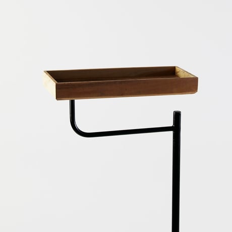 IRON × WOOD UMBRELLA STAND with TRAY / WHITE , BLACK / アンブレラスタンド / 傘立て