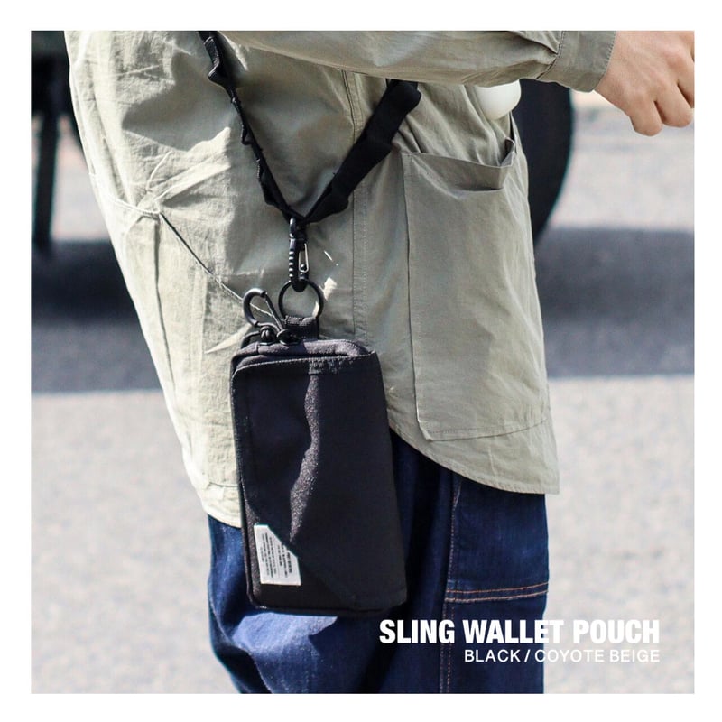 SLING WALLET POUCH / スリングウォレットポーチ / ウォレット