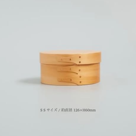 SHAKER ROUND  BOX SS ,  S , M / シェーカーハンドルボックス / ライトブラウンシリーズ
