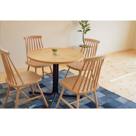 ROUND 80 TABLE / CAFE TABLE / カフェテーブル / 円形テーブル / ダイニングテーブル / サイズ : W80×D80×H67cm
