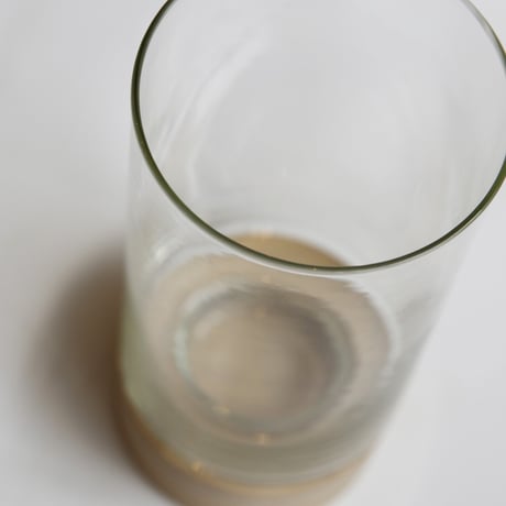 REUSE GLASS + WOOD / タモ材 / ストレート / フラワーベースボトル / ウッドとリューズガラスの組み合わせでナチュラルなスタイリング / shesay