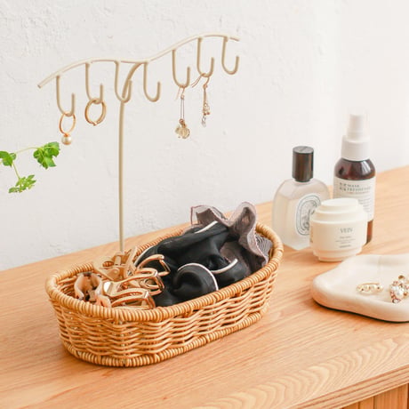 KEY STAND 06 / 収納とインテリアを兼ね備えた 暮らしになじむキースタンド / natural , brown