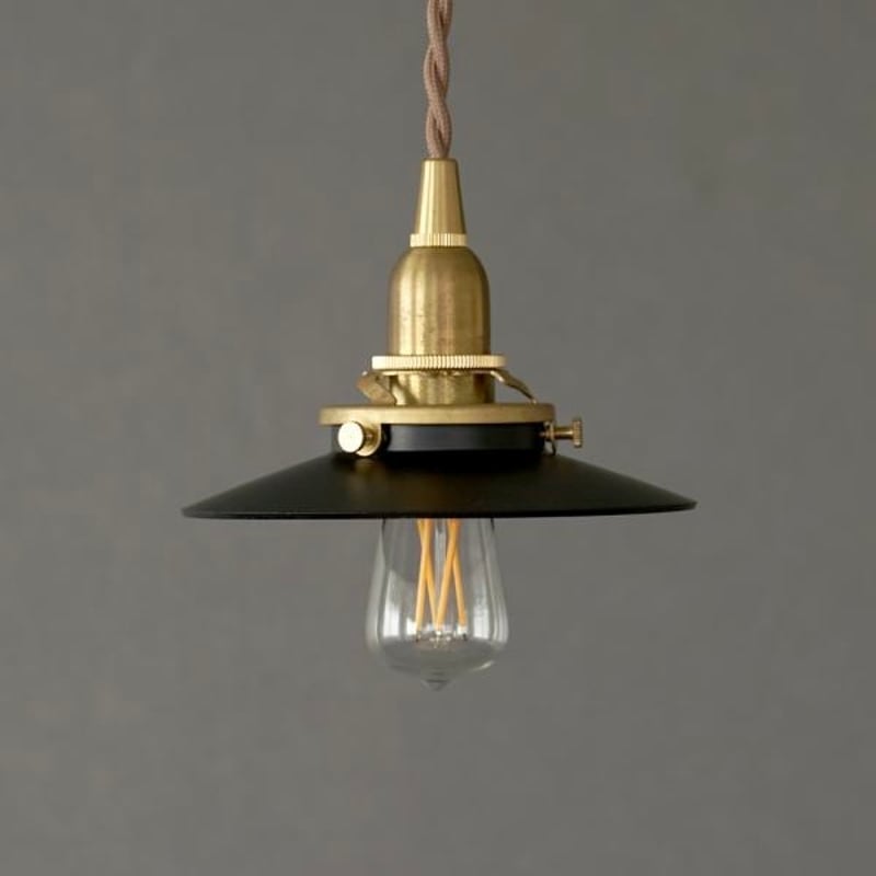 FILM ペンダントライト Iron mini A pendant lamp IRON MINI SHADE + BRASS PENDANT LIGHT 100cm / シ