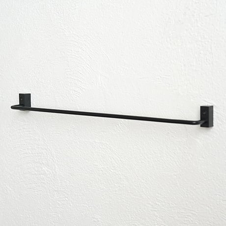VOL IRON TOWEL LONG HANGER / スタイリッシュなハウスパーツ / IRON BLACK