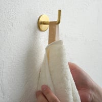 Brass Wall Hook Round / ブラス（真鍮）ラウンドフック / 2個セット