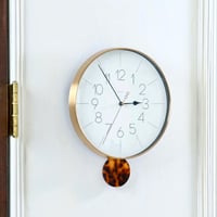 sweep movement clock Meloi / クラシカルでフェミニンなスタイルの掛け時計 / 静音 / 掛け時計 / ウォールクロック / 海外インテリア