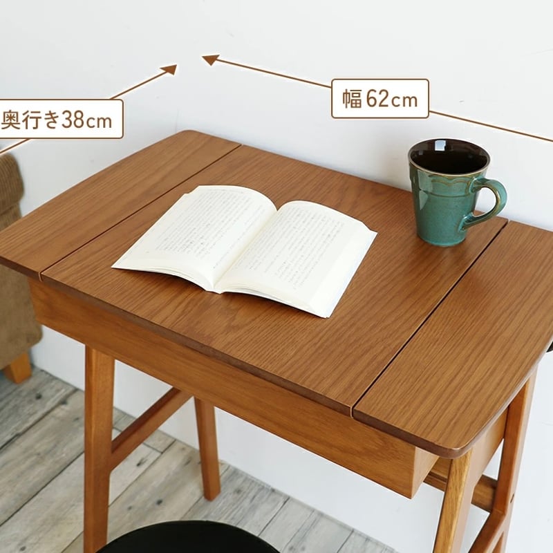 Dresser + Stool / オークの美しい木目のデスクにもなるドレッサーと